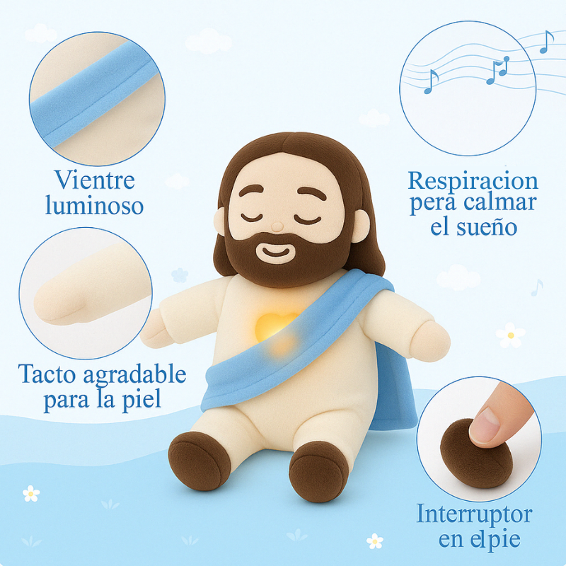 JESUS CONMIGO PELUCHE MUSICAL- 50% DESCUENTO HOY