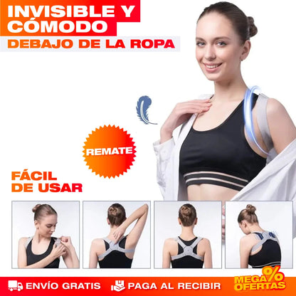 CORRECTOR DE POSTURA INTELIGENTE CON SENSOR  - 50% DESCUENTO HOY