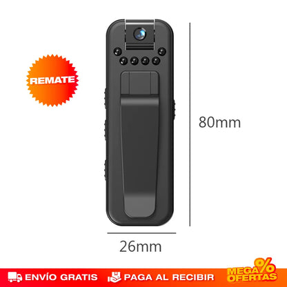 MINI CÁMARA CLIP 1080P WIFI  - 50% DESCUENTO HOY