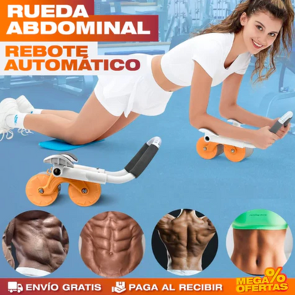 RUEDA ABDOMINAL REBOTE ASISTIDO AUTOMÁTICO  - 50% DESCUENTO HOY