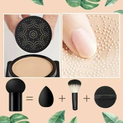 BASE DE MAQUILLLAJE NATURAL AIR CUSHION PRO CON APLICADOR INDIVIDUAL - 50% DESCUENTO