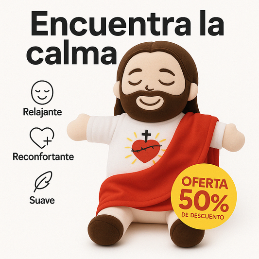 JESUS CONMIGO PELUCHE MUSICAL- 50% DESCUENTO HOY